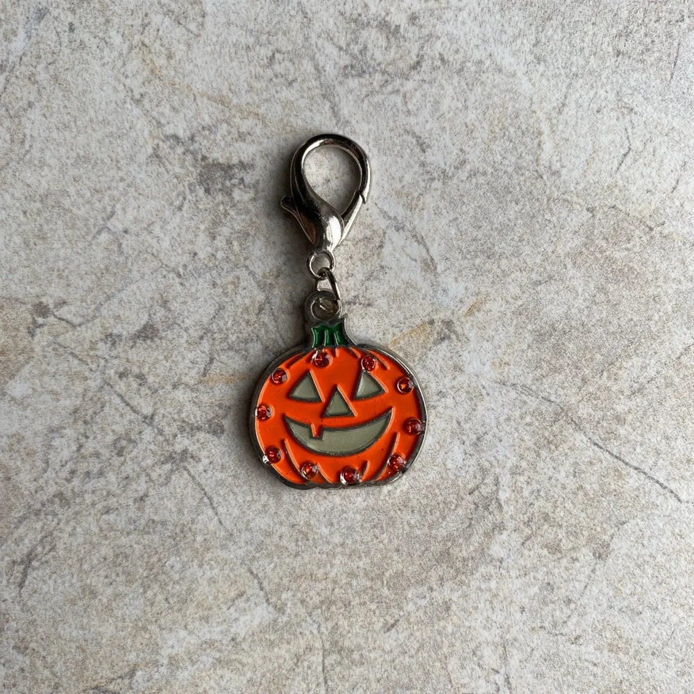 Petco Pumpkin Halloween Keychain